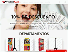 Tablet Screenshot of maquinaschicleras.com